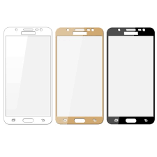 محافظ صفحه نمایش شیشه ای تمام صفحه تمام چسب Samsung Galaxy J7 DUO