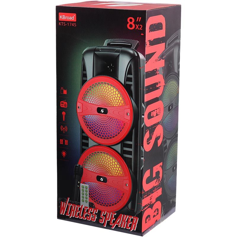 اسپیکر بلوتوثی رم و فلش خور KTS-1745
