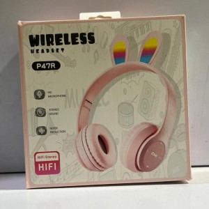 هدفون بلوتوثی طرح خرگوش مدل P47R
