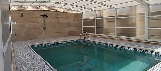 هرآنچه باید درباره پوشش سقف استخر  بدانید