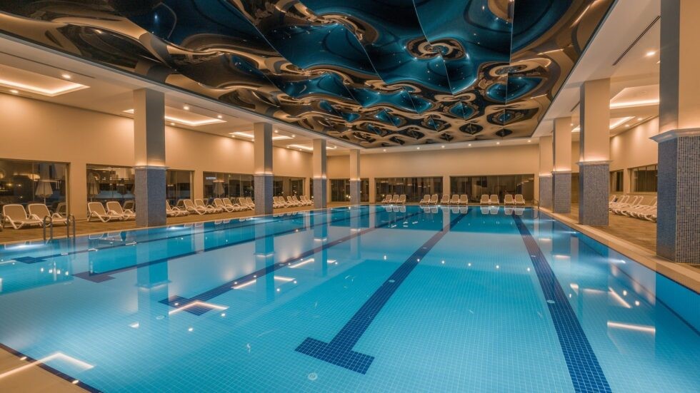 بهترین پوشش برای سقف استخر