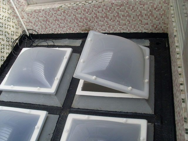 ویژگی های نورگیر حبابی