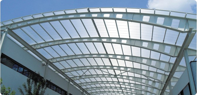 بهترین پوشش برای نورگیری سقف سوله