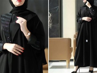 10 مدل پارچه مانتویی مشکی {2023-1402}