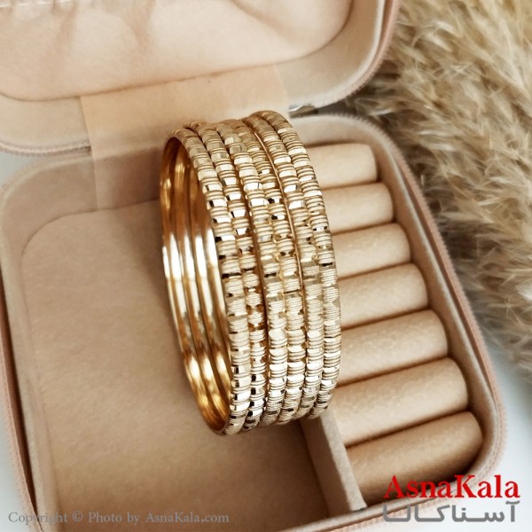 النگو طلاروس سایز 3میل برند NG طلایی کد DSB18403W