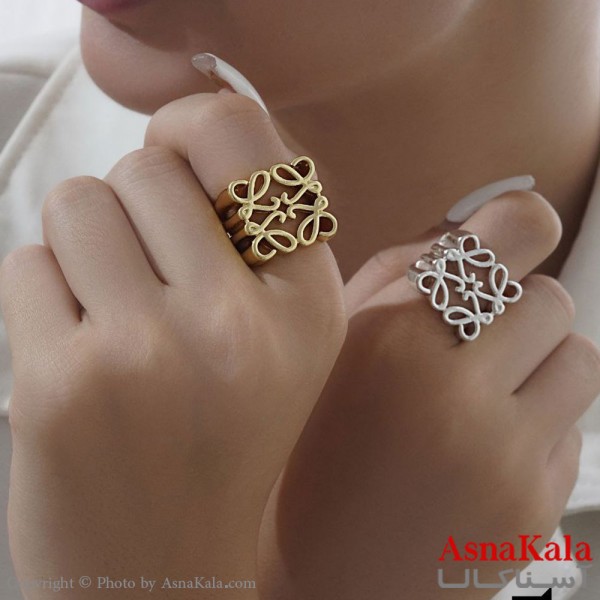 انگشتر مسترکوالیتی لوئوه کوپر زنانه استیل فری سایز کد ANG19336W