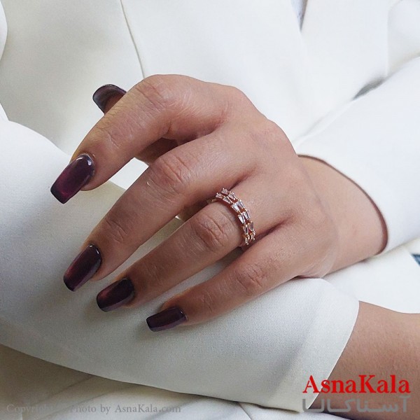 انگشتر زنانه دریم مدل جواهری فری سایز کد ANG19405W