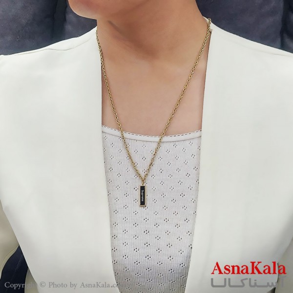 گردنبند ترند استیل طلایی Suprcmo کد GNB16716W