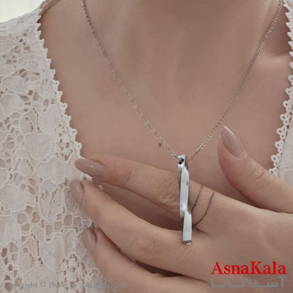 گردنبند مردانه پیچ استیل 316 کد GNB16756W