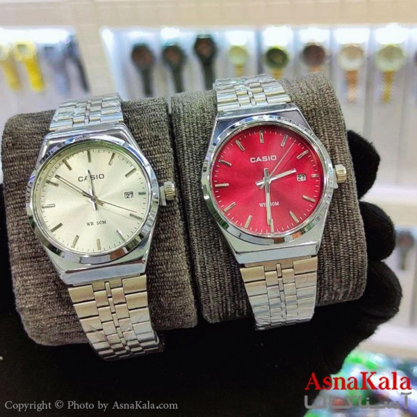 ساعت مچی عقربه ای مردانه کاسیو طرح پی ار ایکس ضدآب و روزشمار کد WTCH11192W