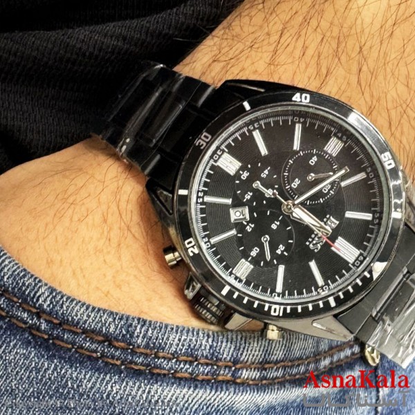 ساعت مچی مردانه برند BOSS موتور کوارتز نقره ای رنگ ثابت و ضدآب کد WTCH11221W