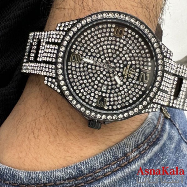 ساعت مچی مردانه  فول نگین کد WTCH11229W