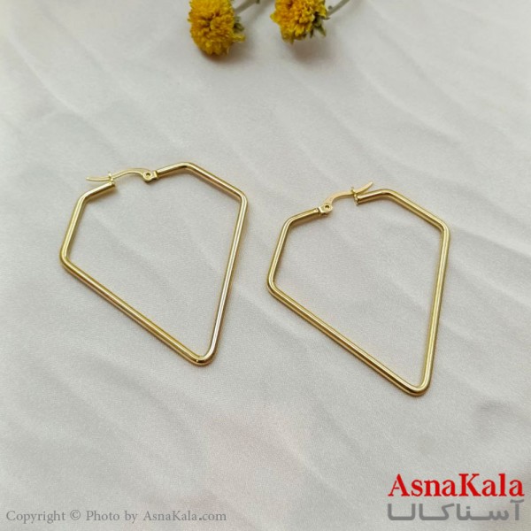 گوشواره زنانه استیل 316  کد GSH15549W
