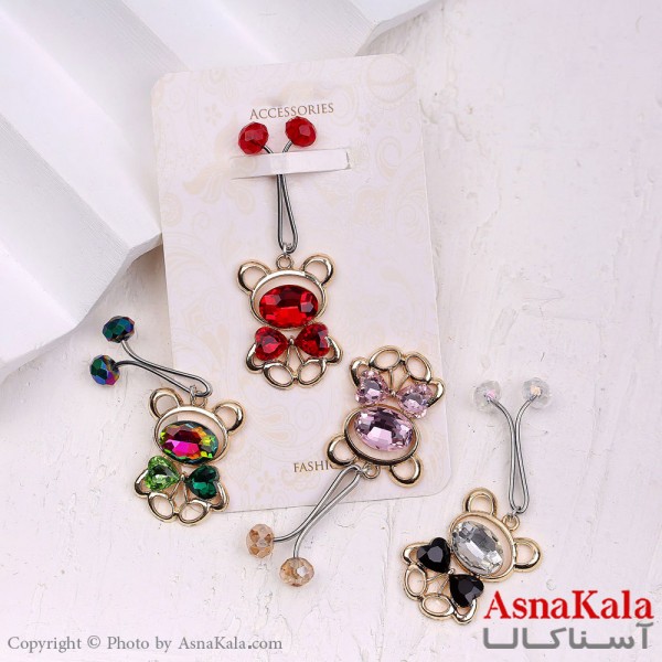 گیره روسری مدل خرسی کد HAIR13173W