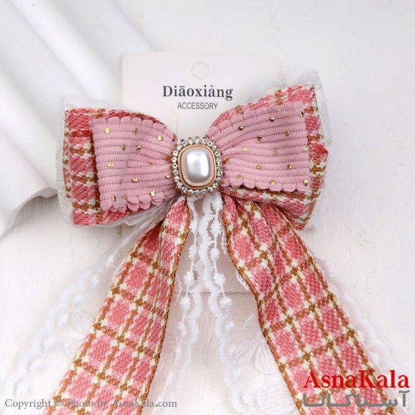 گیره مو زنانه مدل پاپیون فرانسوی جنس خارجی کد HAIR13209W