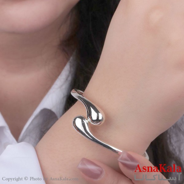 دستبندالنگویی زنانه ترند استیل 316 مدل دوگوی کد DSB18510W