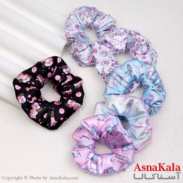 کش مو زنانه ساتن فانتزی جنس خارجی کد HAIR13218W