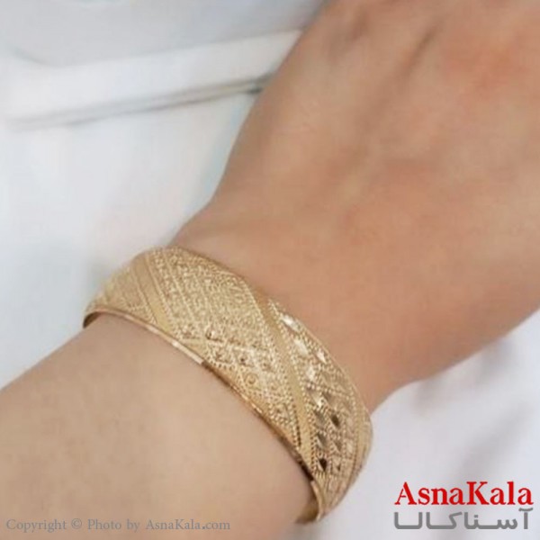 النگو طلاروس 20میل زنانه خارجی  برند NG طلایی طرح خاص با کارت گارانتی کد DSB18559w