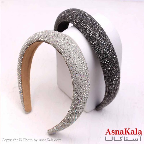 تل مو زنانه مجلسی نگین ریز کد HAIR13740W