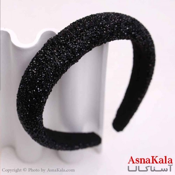تل مو زنانه مجلسی ماه نگینی کد HAIR13752W