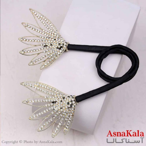 باندفر مو زنانه مجلسی مدل تاج کد HAIR13765W