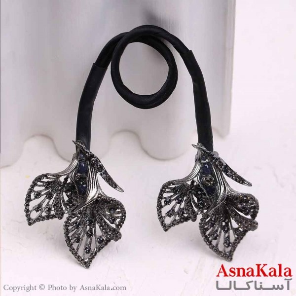 باندفر مو زنانه مجلسی مدل گل کد HAIR13774W