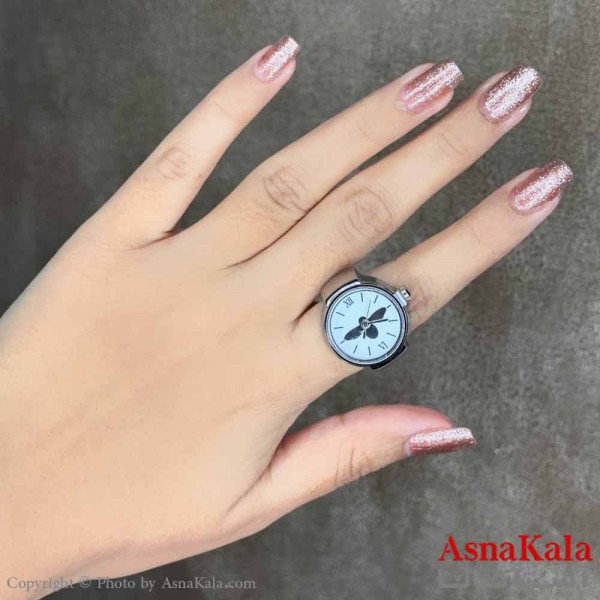 انگشتر زنانه ساعتی  مدل  پرنده کد ANG19584W