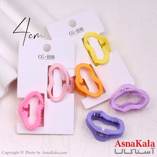 مینی کلیپس پینترستی مدل ابر رنگی کد HAIR13896W