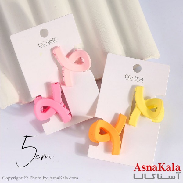 مینی کلیپس پینترستی مدل روبان رنگی کد HAIR13904W