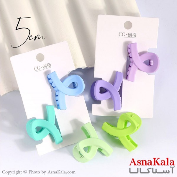 مینی کلیپس پینترستی مدل روبان رنگی کد HAIR13917W