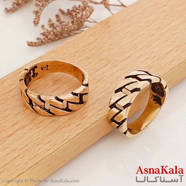 انگشتر طلاروس مردانه مدل کارتیر کد ANG19615W