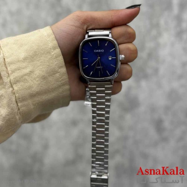 ساعت مچی عقربه ای مردانه و زنانه کاسیو بند استیل کد WTCH11239W