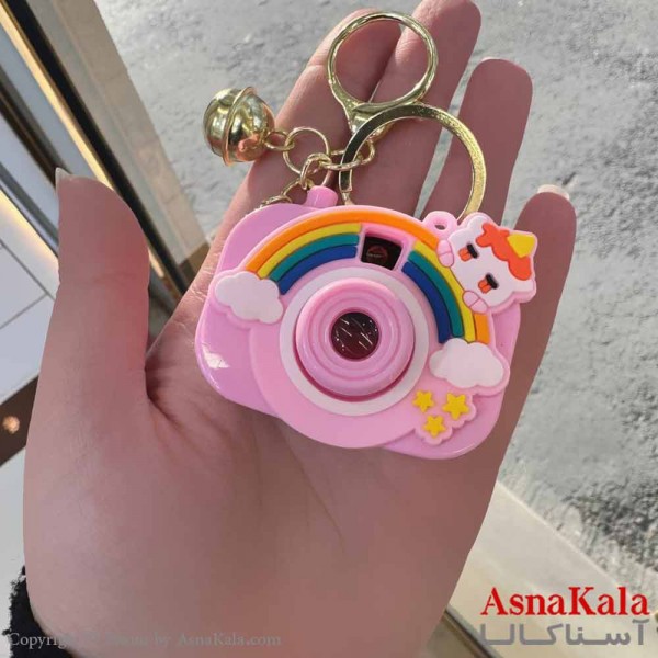 جاکلیدی فانتزی مدل دوربین رنگی کد HAIR13998W