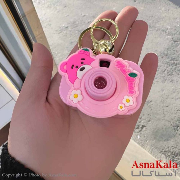 جاکلیدی فانتزی مدل دوربین رنگی کد HAIR131000W