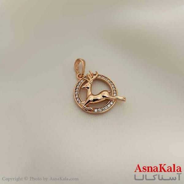 آویز دخترانه ژوپینگ مدل گوزن طلایی کد GNB161052W