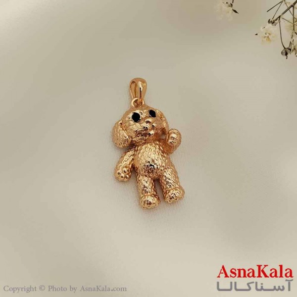آویز دخترانه ژوپینگ مدل خرس طلایی کد GNB161055W
