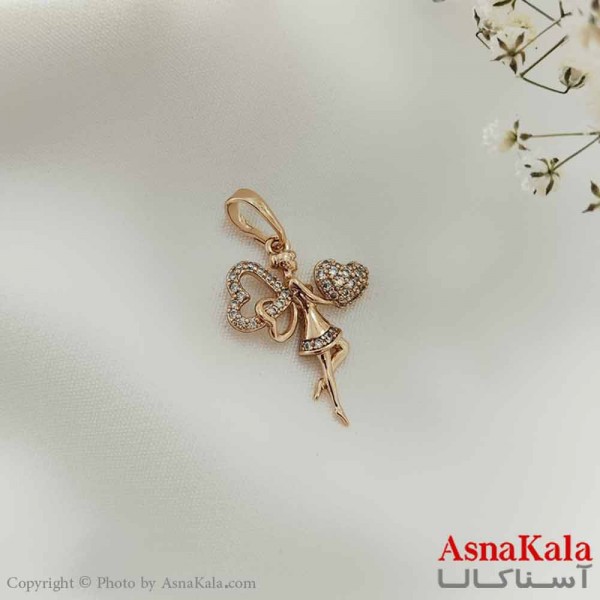 آویز دخترانه ژوپینگ مدل فرشته کد GNB161060W