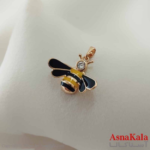 آویز دخترانه ژوپینگ مدل زنبور کیوت کد GNB161061W