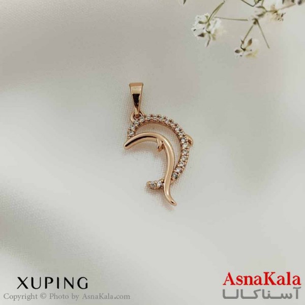 آویز دخترانه ژوپینگ مدل دلفین طلایی کد GNB161064W