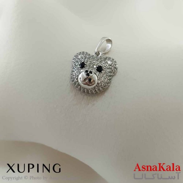 آویز دخترانه ژوپینگ مدل خرسی کد GNB161066W
