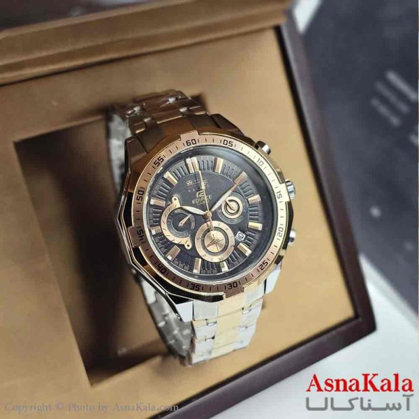 ساعت مچی مردانه کاسیو ادی فایس کرنوگراف،دارای روزشمار کد WTCH11278W