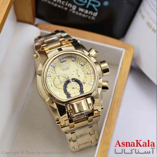 ساعت اینویکتا زئوس کرنوگراف مردانه کرنوگراف،موتور کوارتز،قطب نما،دارای روز شمار کد WTCH11282W