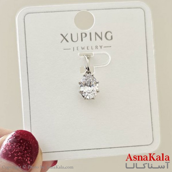 گردنبند ژوپینگ مینیمال دخترانه مدل اشک کد GNB161120W