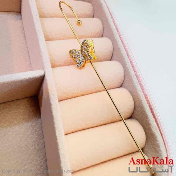 گوشواره ایرکاف پروانه دخترانه استیل 316 کد GSH15897W