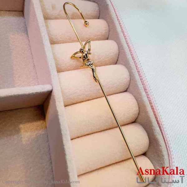 گوشواره ایرکاف فرشته دخترانه استیل 316 کد GSH15898W