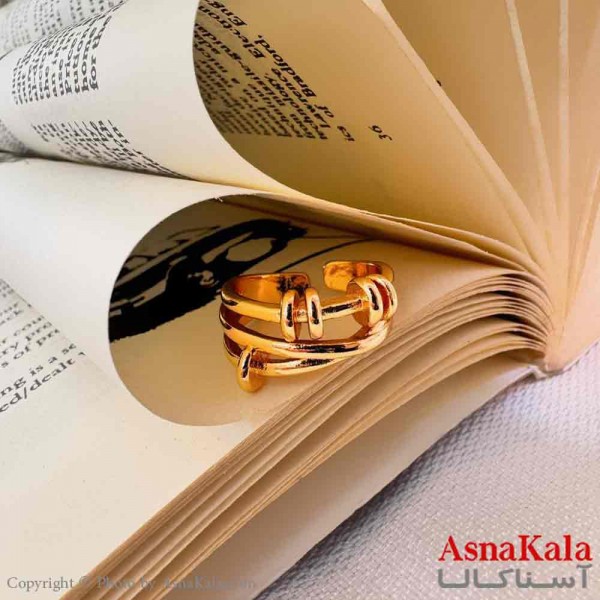 انگشتر زنانه YSX مدل ردیفی ANG19733W