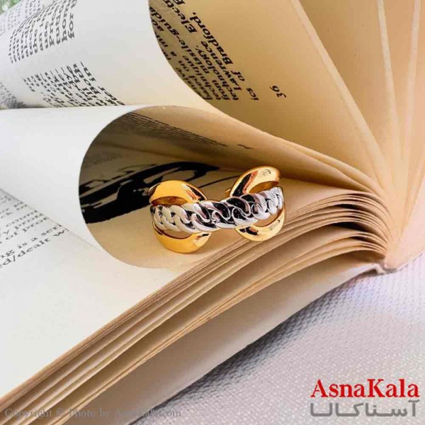 انگشتر زنانه YSX مدل پیچی ANG19735W