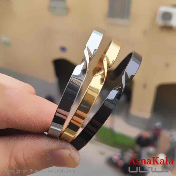 بنگل مینیمال استیل 316 مدل پیچی  کد DSB18808W