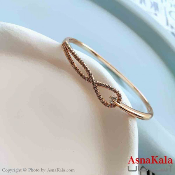 بنگل مینیمال دخترانه ژوپینگ مدل پاپیون  کد DSB18853W