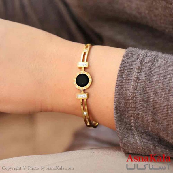 بنگل مینیمال دخترانه استیل 316 مدل ورساچه  کد DSB18879W